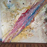 Atmosfera olio su tela cm.60x60 2013