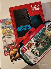 Nintendo Switch con kit completo Animal Crossing