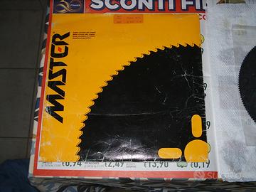 Lama x sega circolare MASTER HSS articolo NUOVO
