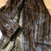 Pelliccia di visone anni ‘80 taglia 42