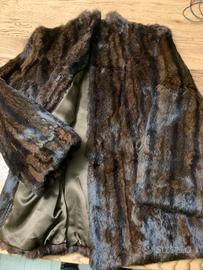 Pelliccia di visone anni ‘80 taglia 42