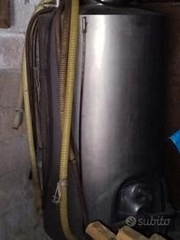 botte acciaio inox  500 litri e pompe travaso vino