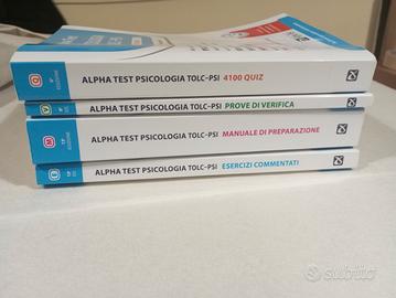 Alpha Test kit TOLC Psicologia
