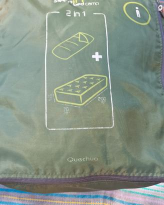 materassino campeggio 2 in 1