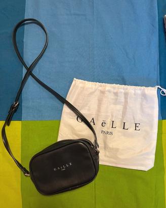 Borsa Gaelle nera piccola a tracolla