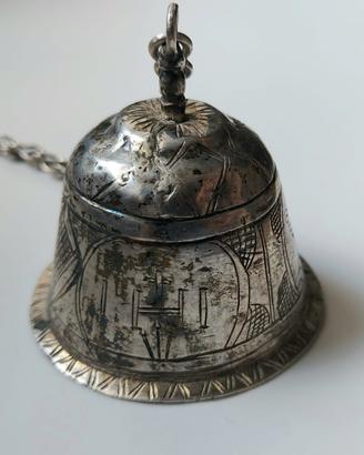 antica campanella in argento