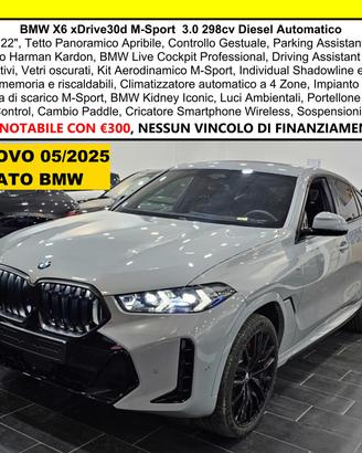 BMW X6 30d xDrive M-Sport PRO Tetto Navi 360° C22