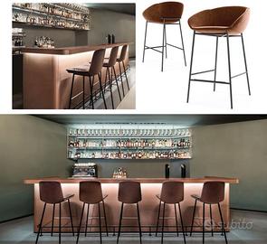 Banco e retro banco per bar o reception, L=3 metri