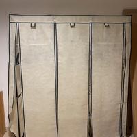 Armadio in tela a 3 ante