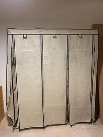 Armadio in tela a 3 ante