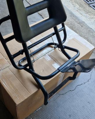 porta pacchi  con spalliera per vespa px 