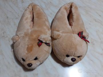 Pantofole Peluche a forma di Orsetti taglia 41/42