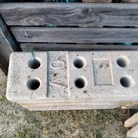 Blocchi di cemento per recinzione