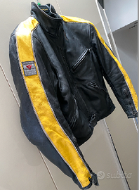 Giacca moto Dainese pelle tg50 vintage naked cafè