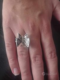 Anello Farfalla Mariposa argento James Avery