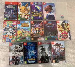 Lotto giochi Nintendo Switch e Nintendo Switch 2