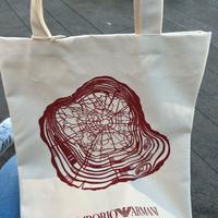 Bag red Armani limited edition X Forestami Milano 