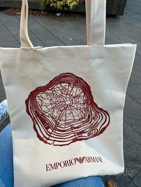 Bag red Armani limited edition X Forestami Milano 