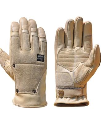 Age of Glory Garments Guanti Moto Crafter Aged Whi