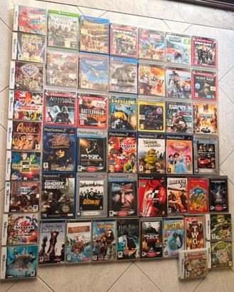 50 giochi varie console ps2 ps3 psp ds