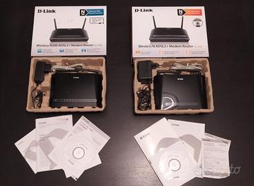 Router-Modem D-Link ADSL2+ Wireless N – 2 modelli