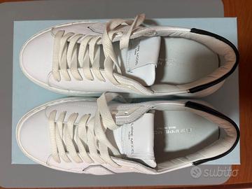 Scarpe  bianche philippe model paris