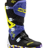 Stivali Sidi CrossAir X viola/giallo