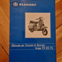 Manuale piaggio x vespa px 125 T5