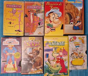 videocassette cartoni animati