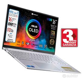 Pc portatile Asus Oled I7 13Th  3 anni di garanzia