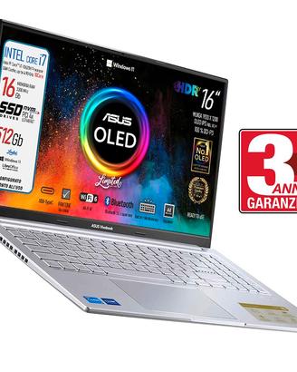 Pc portatile Asus Oled I7 13Th  3 anni di garanzia