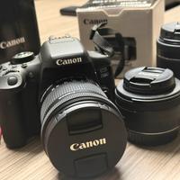 Canon 750d + ottiche