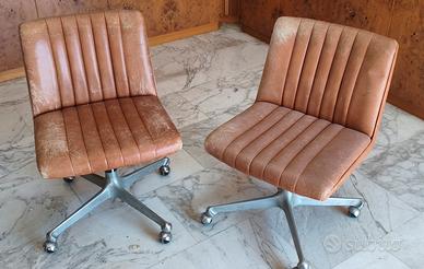 Coppia di sedie da ufficio P126 - vintage anni 60