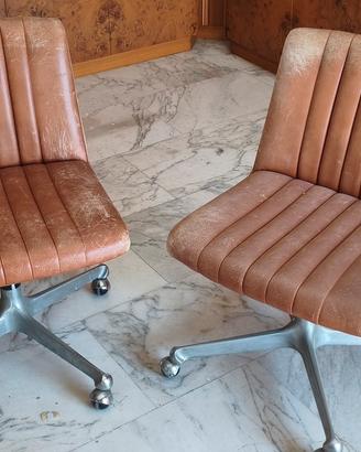 Coppia di sedie da ufficio P126 - vintage anni 60
