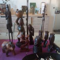 Sculture in legno arte africana 
