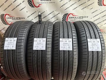 4 PNEUMATICI 225/55 R18 KLEBER ESTIVE
