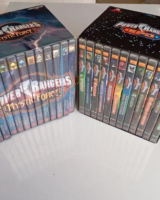 Collezione DVD Power Rangers 24 volumi`