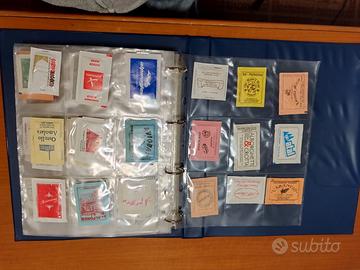 110 bustine di zucchero differenti