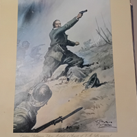 Stampa Eroi dei Carabinieri by Vittorio PISANI.