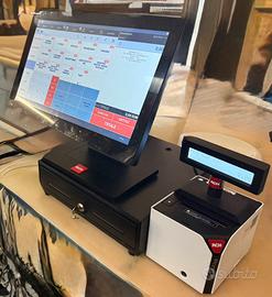 Cassa più stampante per chiusura attività.