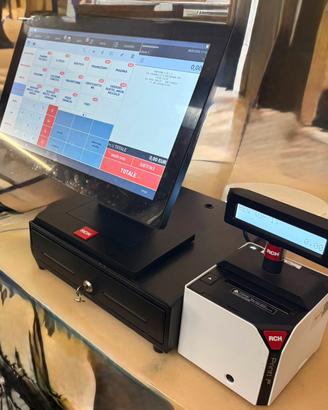 Cassa più stampante per chiusura attività.