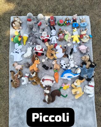 peluche(grandi piccoli medi)