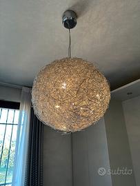 Lampadario tondo sfera di design a soffitto