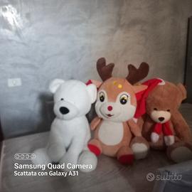 3 pupazzi 50 centimetri blocco tutto