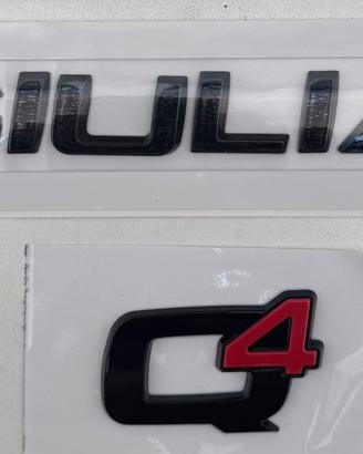 Scritte alfa romeo