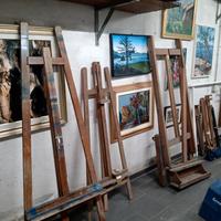 cavalletti da pittore