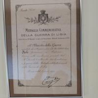 Diploma Guerra di Libia