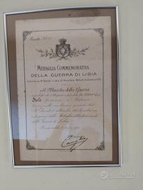Diploma Guerra di Libia