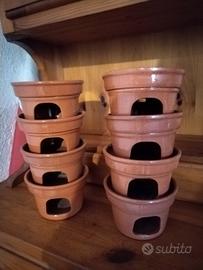 set n. 8 ciotole per bagna cauda/raclette