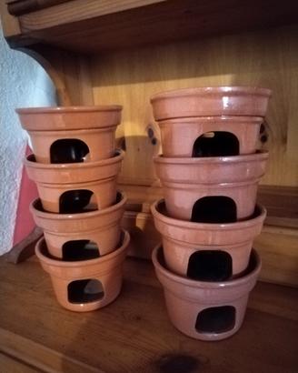 set n. 8 ciotole per bagna cauda/raclette